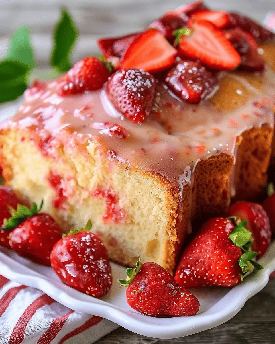 Strawberry Pound Cake: The Best Indulgent Recipe for Home Bakers