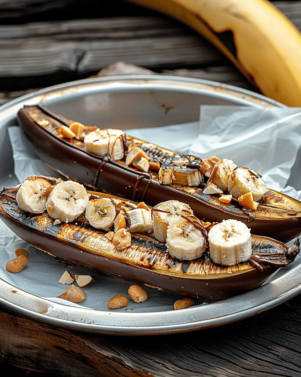Campfire Banana Boats: Easy Chocolate and Peanut Butter Delight