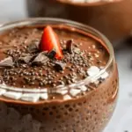 High Protein Chocolate Chia Pudding (Vegan + Meal Prep Friendly)