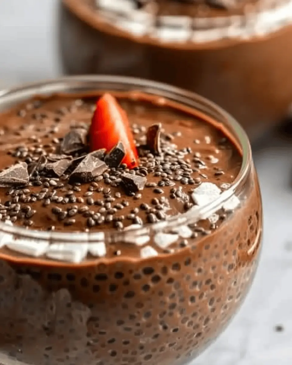 High Protein Chocolate Chia Pudding: Easy Vegan Meal Prep Delight