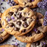 Lavender Chocolate Chip Cookies