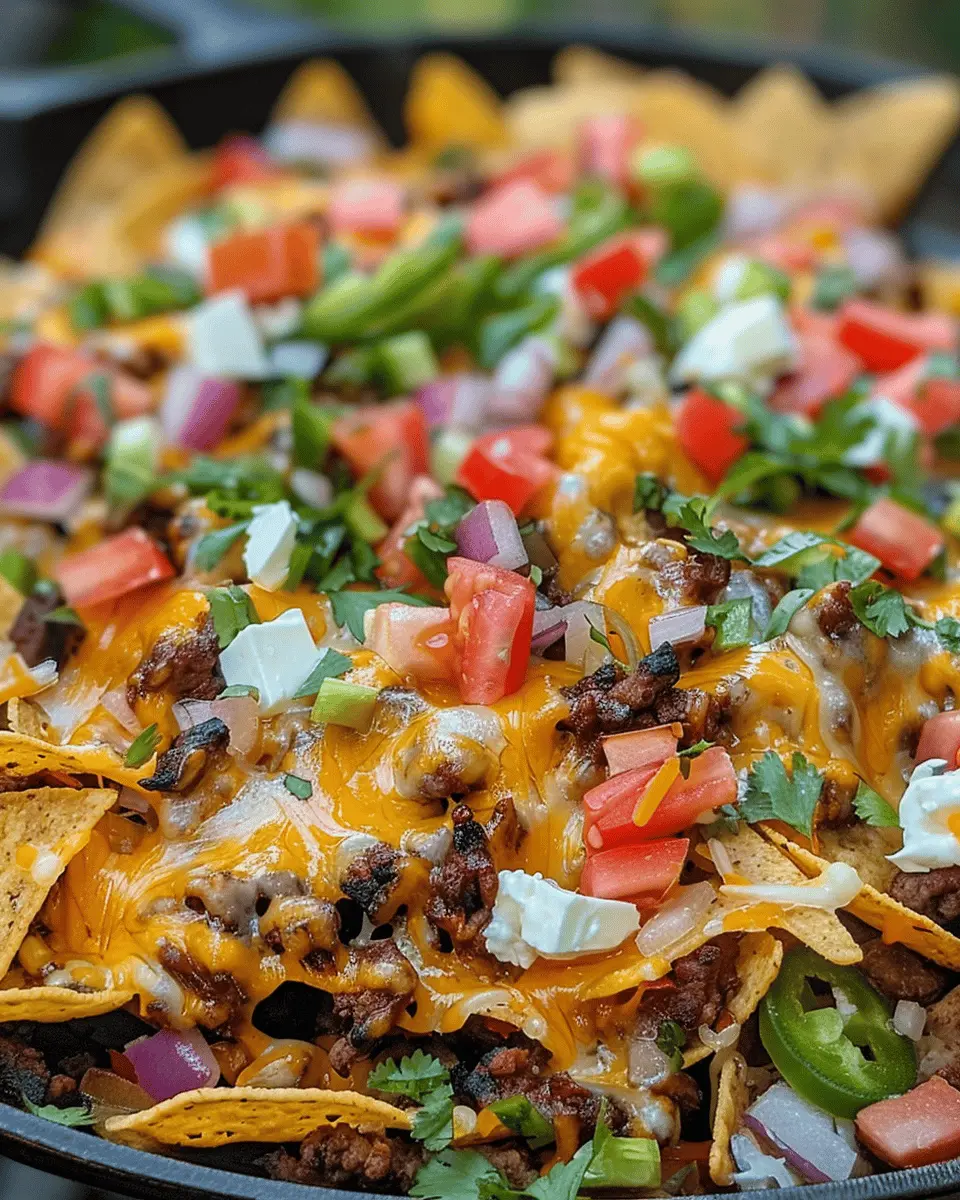 Ultimate Campfire Nachos Recipe – Indulgent Outdoor Delight