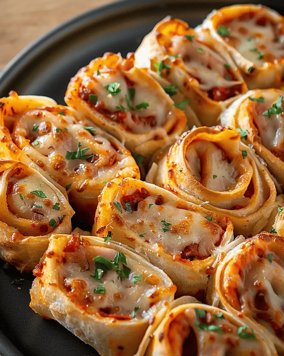 Tortilla Pizza Rolls: Easy Delight with Turkey Bacon and Chicken Ham