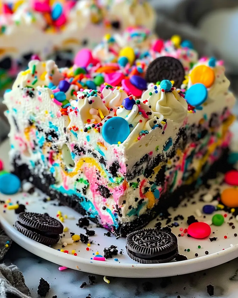 No-Bake Funfetti Oreo Icebox Cake: The Best Easy Dessert for You