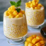 The BEST Creamy Mango Sago – Only 4 Ingredients!
