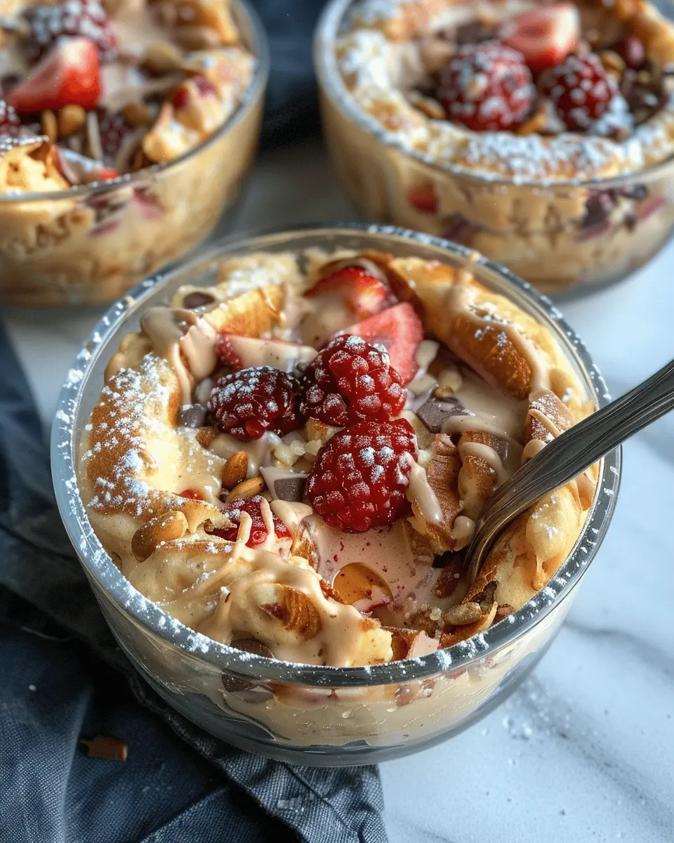 Baked Protein Pancake Bowls: Easy Meal Prep Without Banana