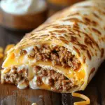 Easy Grilled Cheese Burrito (Taco Bell Copycat)