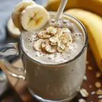 Banana Oatmeal Energy Smoothie for Busy Mornings
