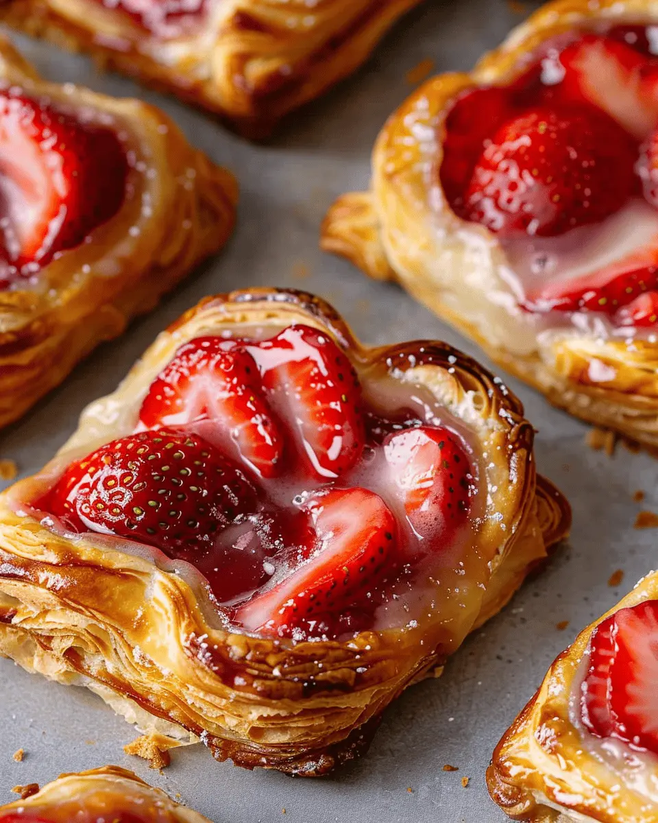 Strawberry Danish: The Best Easy Recipe for Homemade Delight