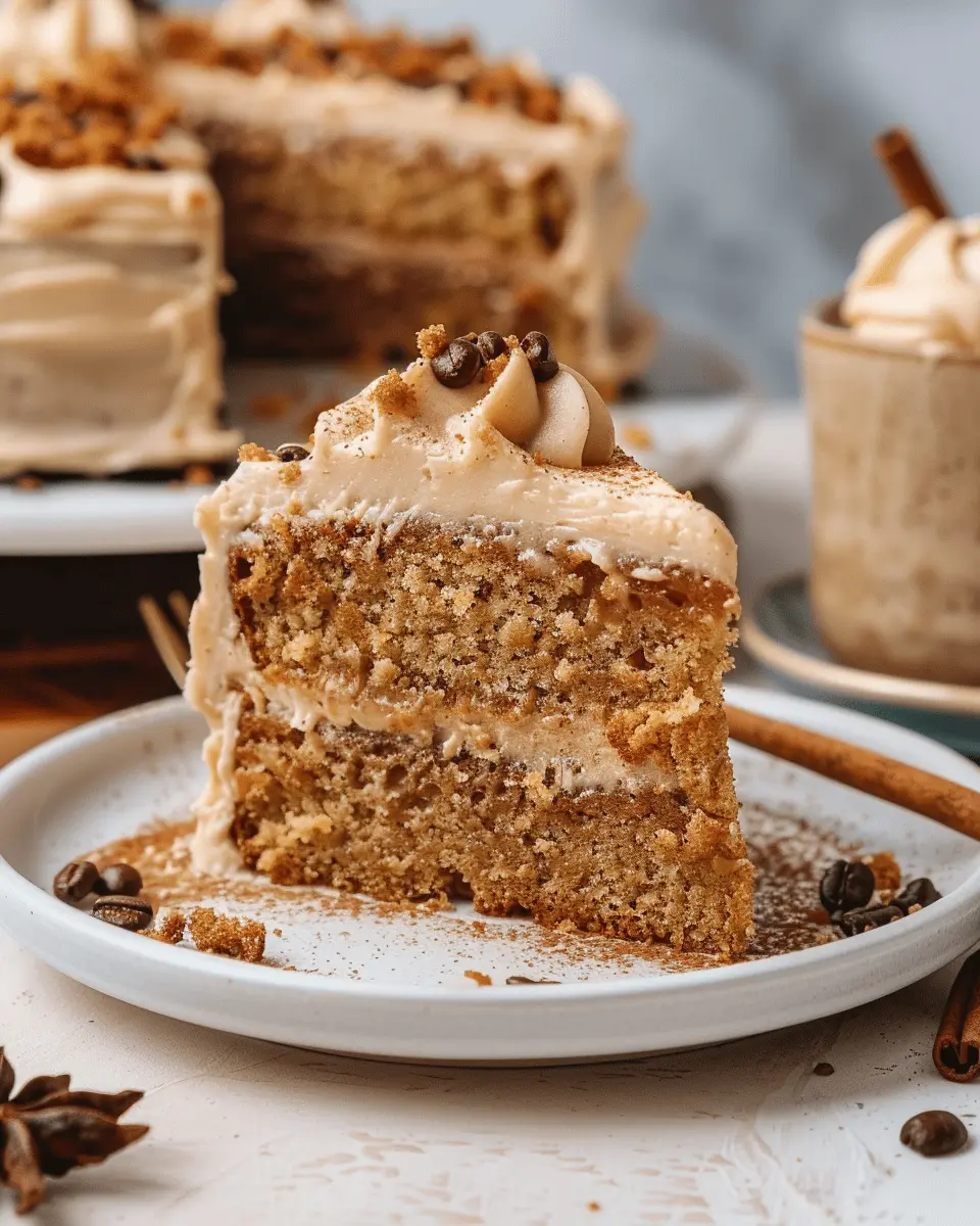 Pumpkin Spice Latte Cake: Indulgent Espresso Cream Cheese Frosting