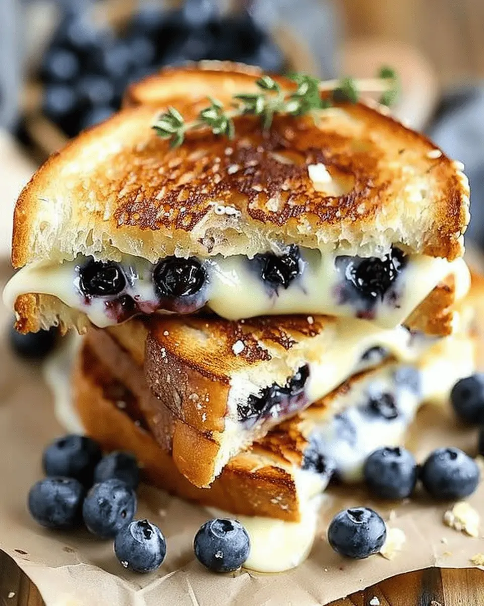 Crispy Blueberry Grilled Cheese: The Indulgent Twist You Need