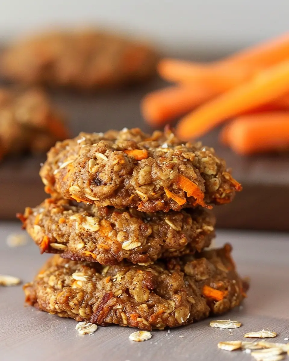 Healthy Carrot Cake Oatmeal Cookies – A Wholesome Treat You’ll Love
