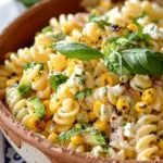 Creamy Street Corn Pasta Salad