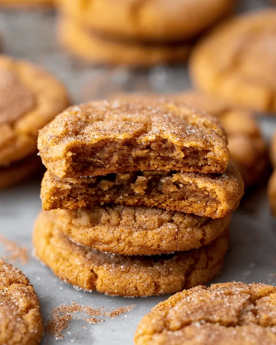 Chewy Pumpkin Snickerdoodle Cookies: The Best Fall Treats You’ll Love