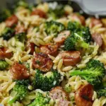 Chicken Sausage and Broccoli Orzo: A Delicious Recipe!