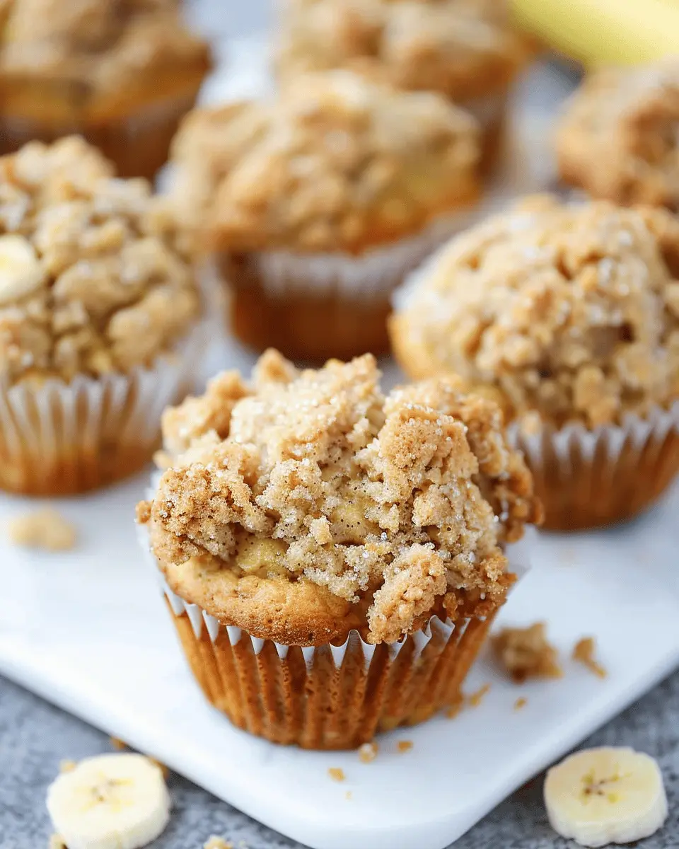Banana Crumb Muffins: The Best Indulgent Treat for Breakfast