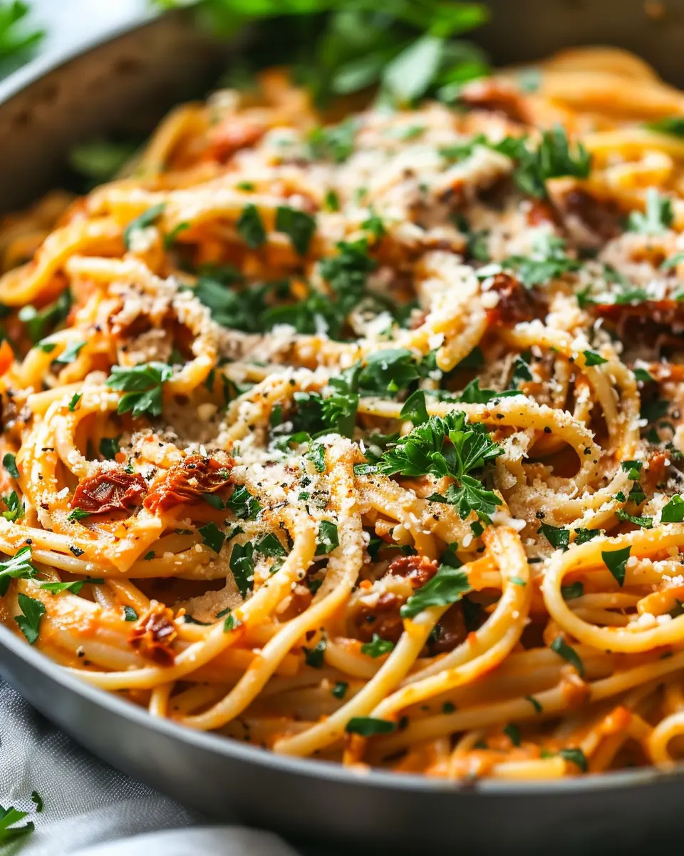 Vegan Creamy Sun Dried Tomato Pasta: The Best Comfort Dish