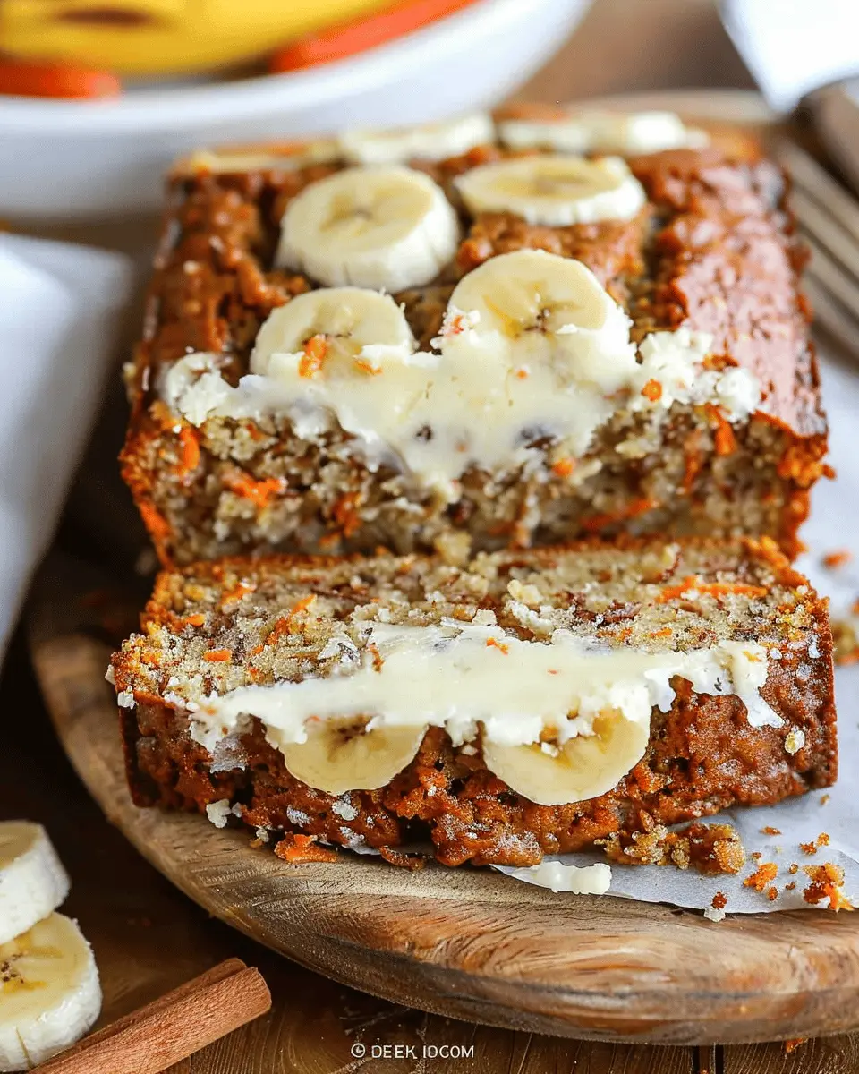 Carrot Cake Banana Bread: The Best Indulgent Twist on Traditions