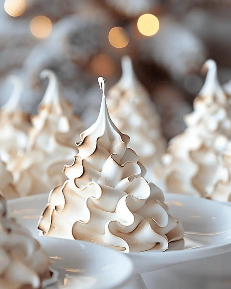 Tree Meringue Cookies: The Best Festive Delight for Your Table