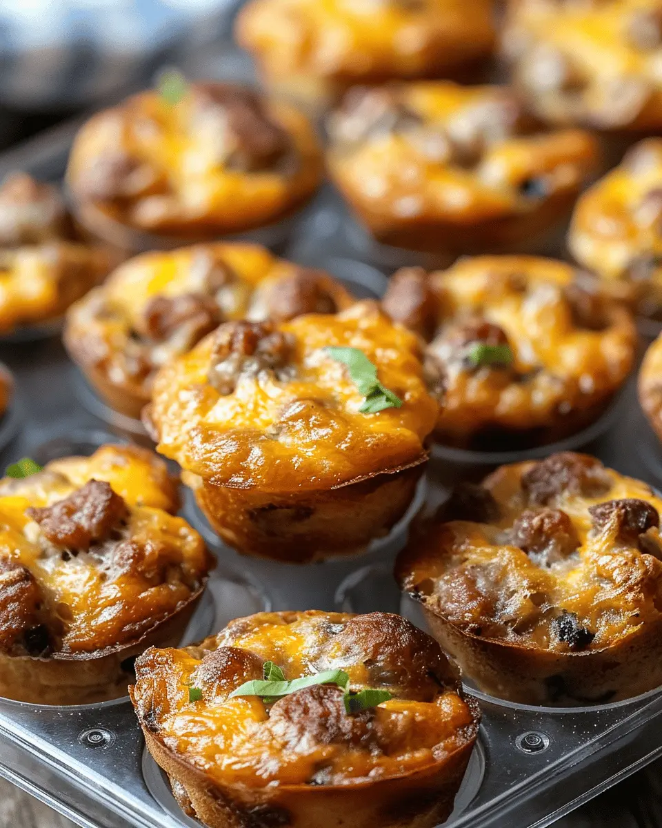 High-Protein Pancake Sausage Mini Muffins for a Guilt-Free Treat