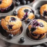 Homemade Blueberry Protein Muffins