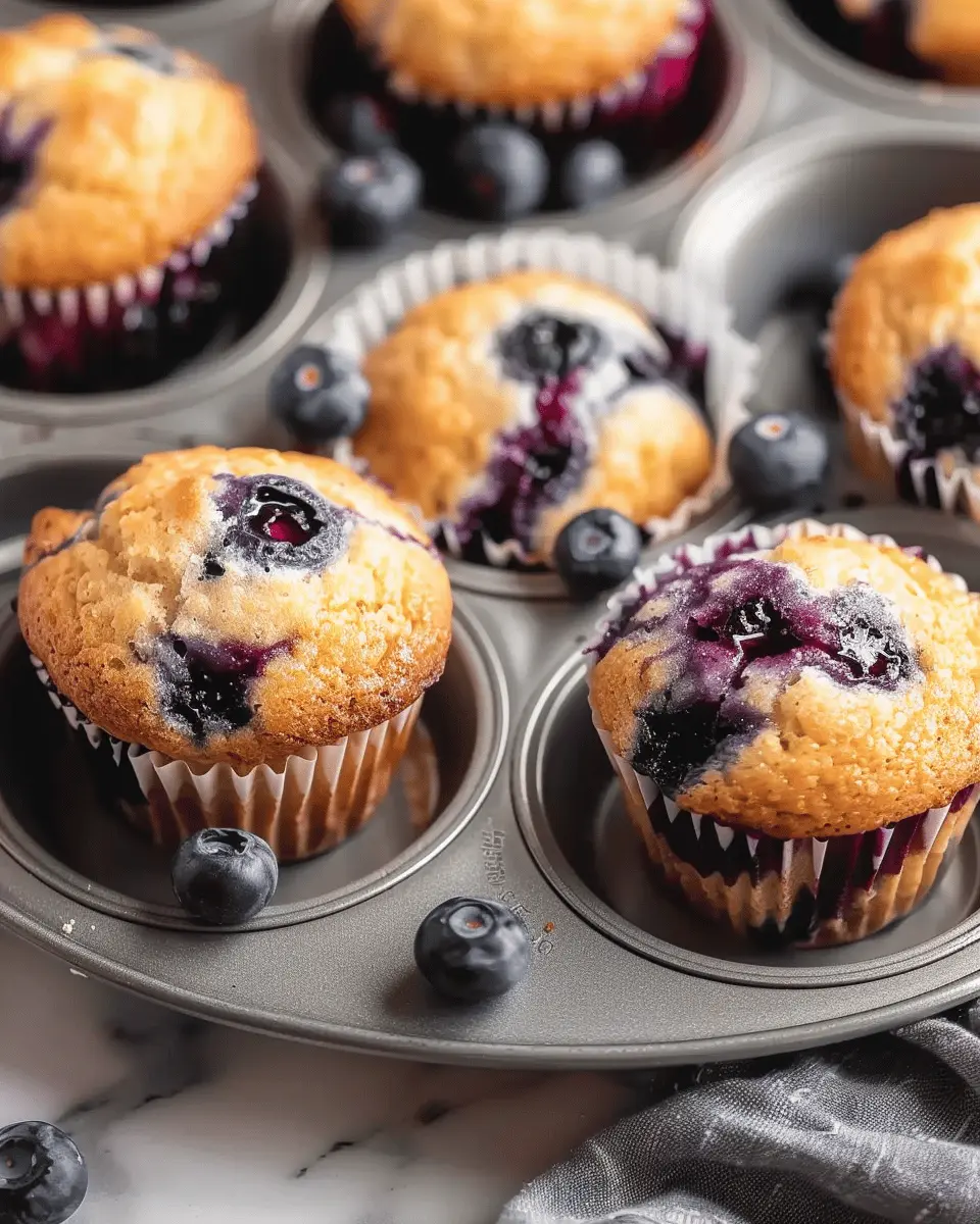 Homemade Blueberry Protein Muffins for a Nutritious Breakfast Delight