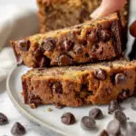 Super Moist Chocolate Chip Banana Bread