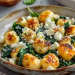 Crispy Gnocchi With Spinach And Feta: A Childhood Memory In Flavor