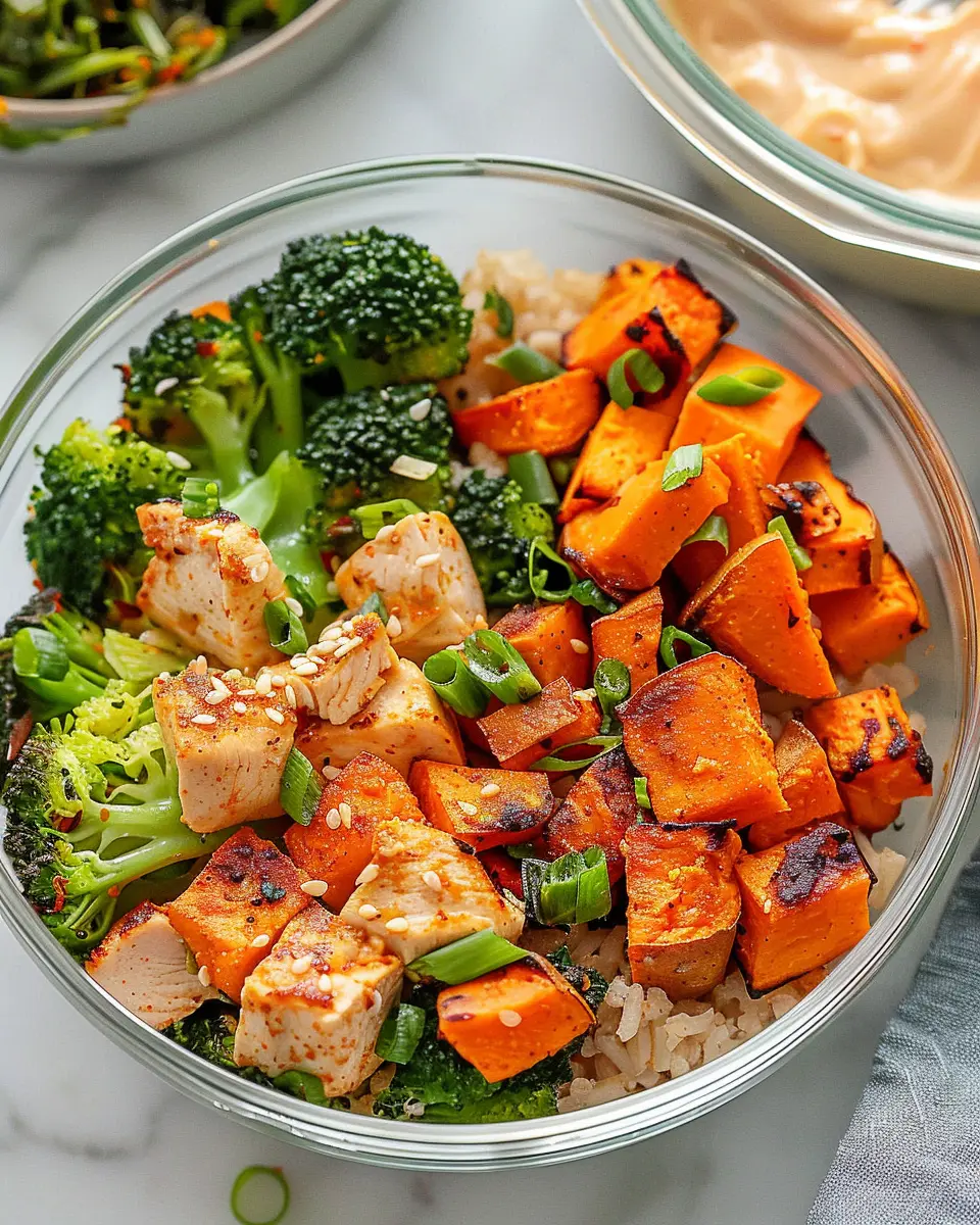 Healthy Chicken &amp; Sweet Potato Rice Bowl: A Deliciously Easy Meal