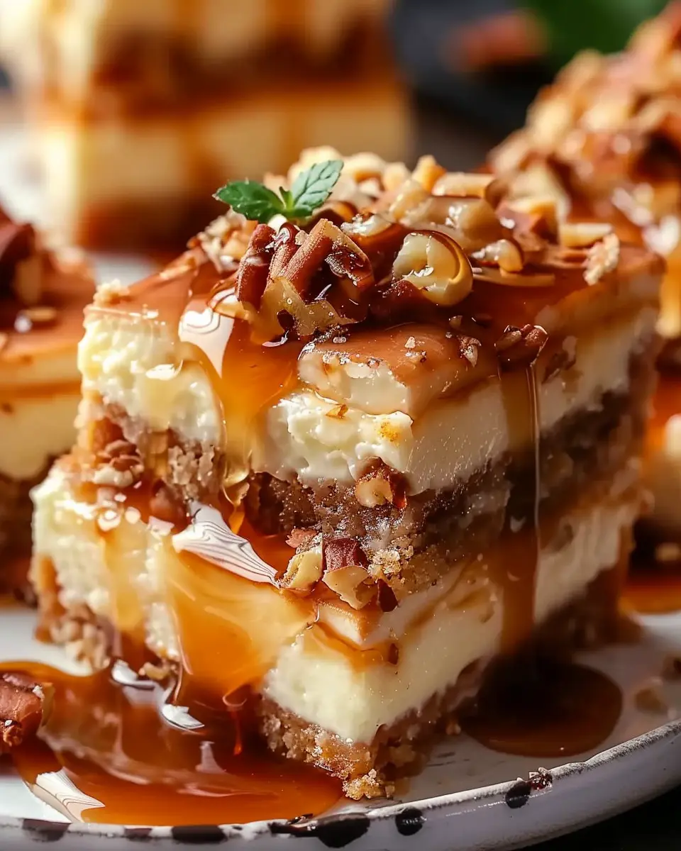 Caramel Apple Cheesecake Bars: The Best Indulgent Treat