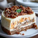 Carrot Cake Cheesecake Recipe – Easy Holiday Dessert