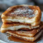 Churro Stuffed French Toast with Cinnamon Sugar