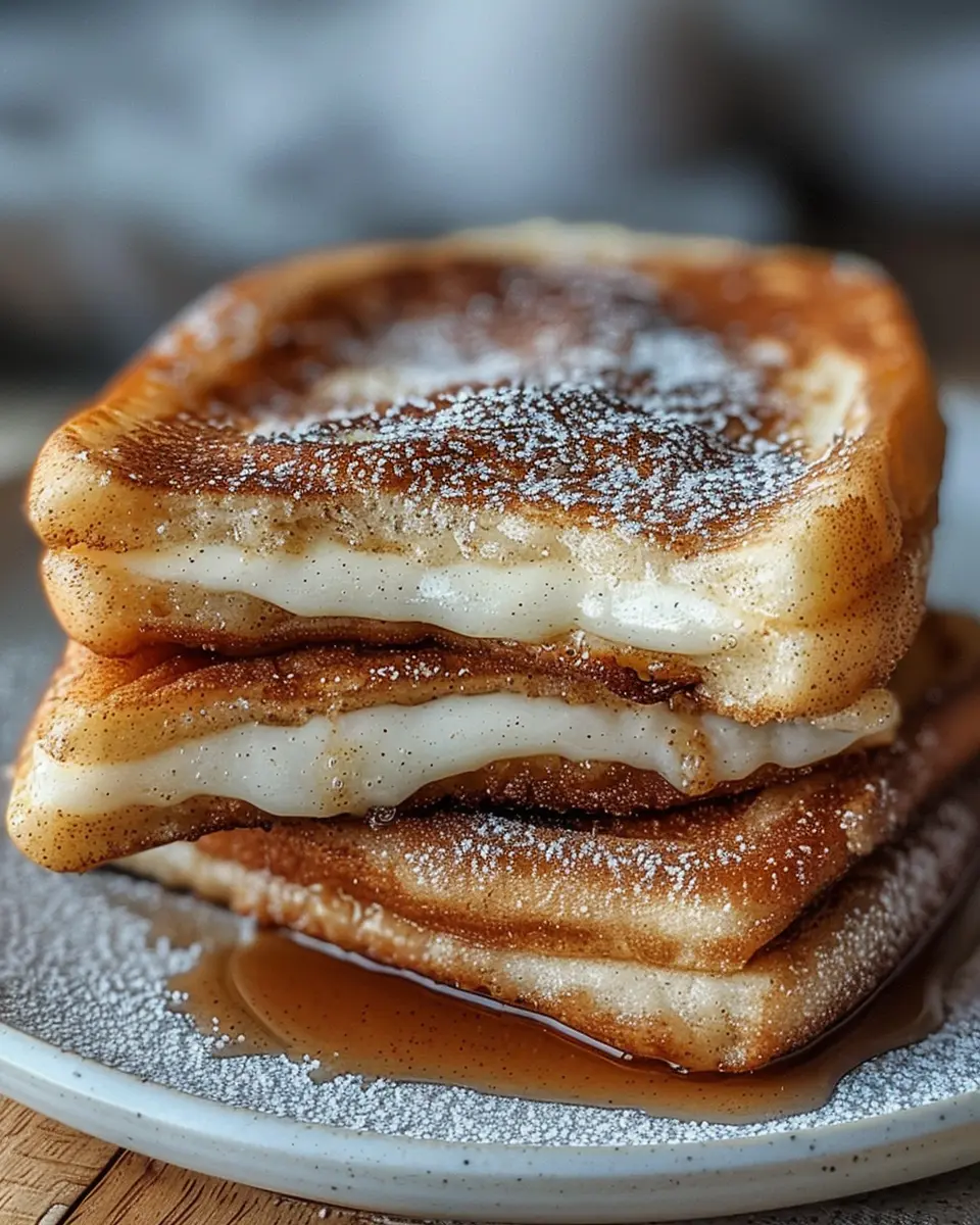 Churro Stuffed French Toast: Indulgent Delight with Cinnamon Sugar