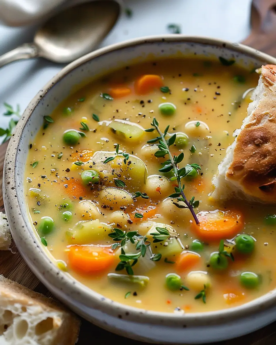 One-Pot Creamy Vegetable Soup: The Best Comfort for Any Day