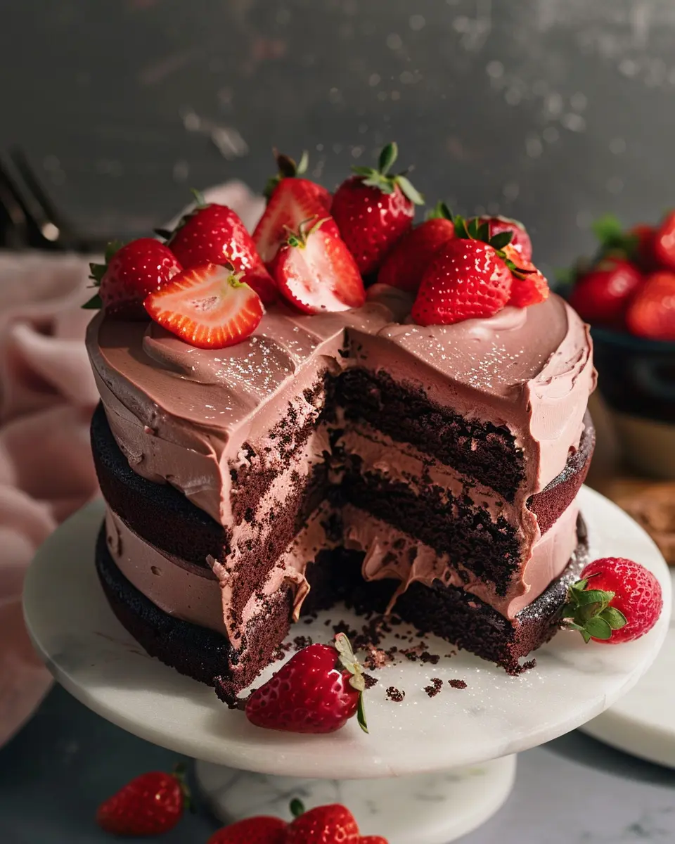 Strawberry Chocolate Cake: The Best Indulgent Recipe for You