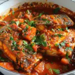 Classic Spicy Moroccan Fish in Rich Sauce
