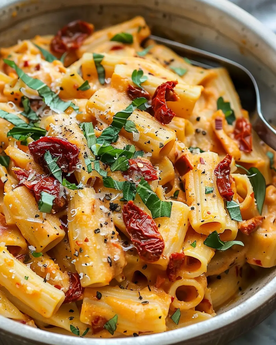 Vegan Creamy Sun Dried Tomato Pasta Recipe: Easy Weeknight Delight