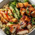 Hot Honey Chicken Quinoa Bowl